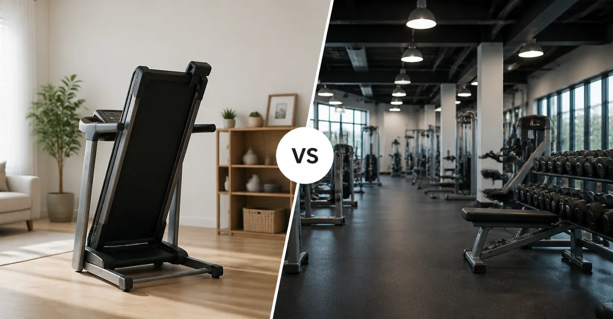 Folding Treadmill vs Gym Membership: Cost Comparison Guide