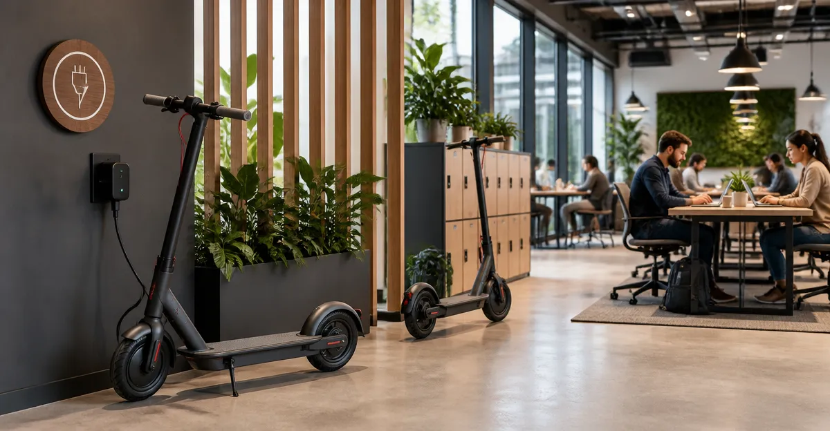 Co-Working Space E-Scooter Charging Etiquette: Complete Guide