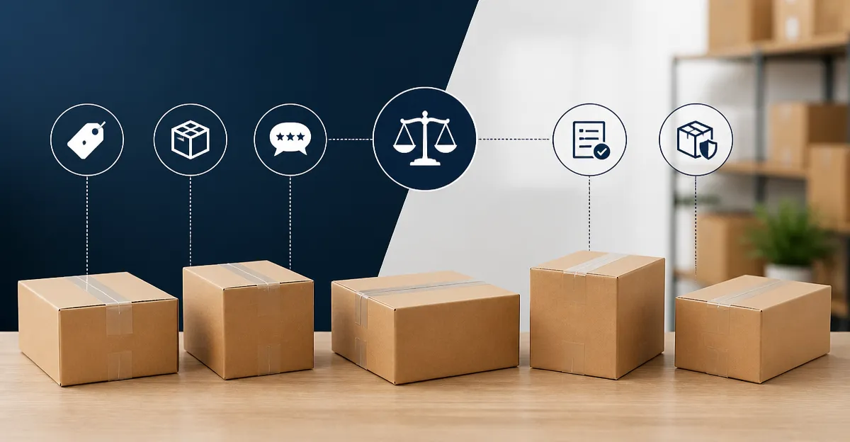 Medium and Small Shipping Box Comparison Guide