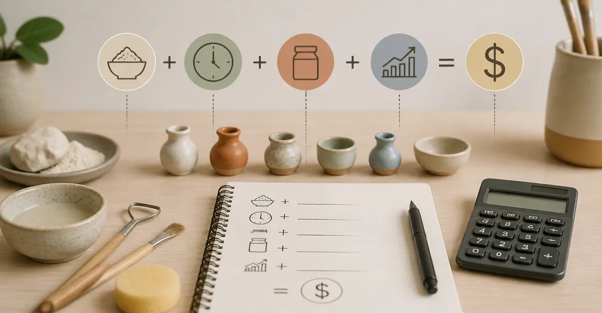 How to Price Mini Pottery Pieces: Simple Step‑by‑Step Formula