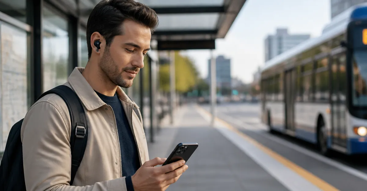 How to Auto‑Pause Earbuds at Transit Stops