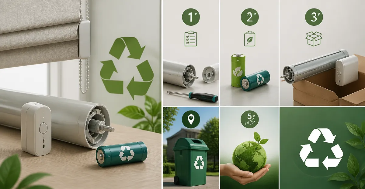 How to Recycle Smart Blind Motors and Batteries: Eco‑Friendly Guide