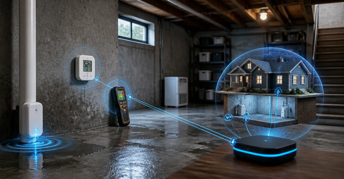 Sensor Fusion for Basement Moisture Detection