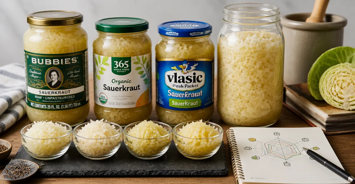 Sauerkraut Showdown: Bubbies, 365, Vlasic, Fermentation Book