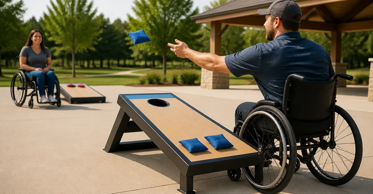 Ultimate Guide to Adaptive Cornhole Boards for Wheelchair Players