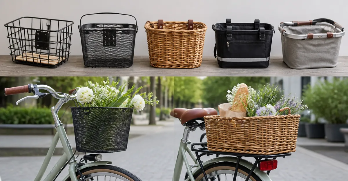 Front and Rear Bike Basket Comparison Guide