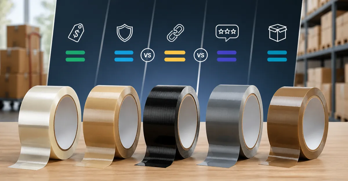 Heavy Duty Packing Tape Comparison: Value, Performance, and Best Choice