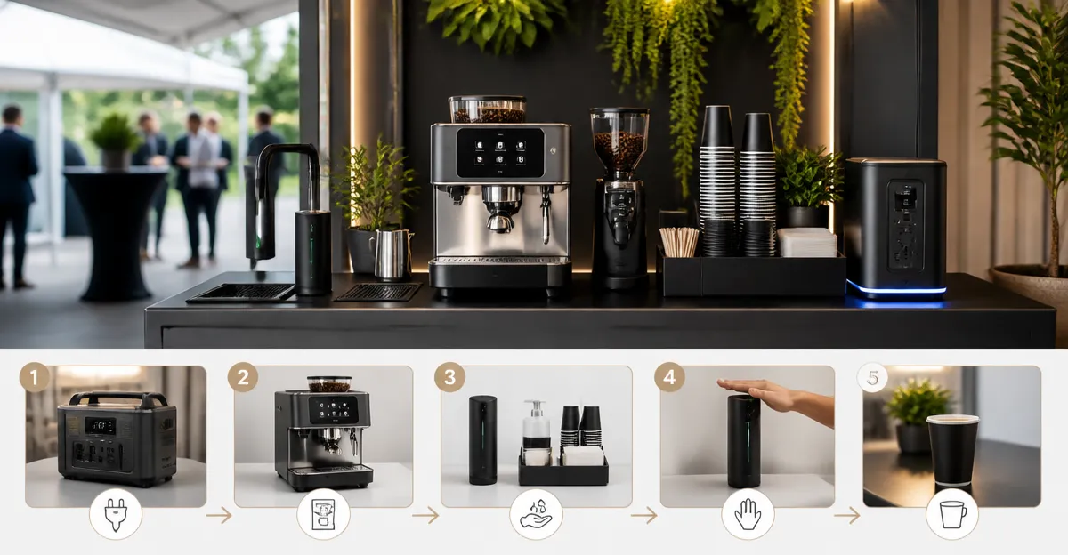 Contactless Compact Espresso Station Setup Guide 2026