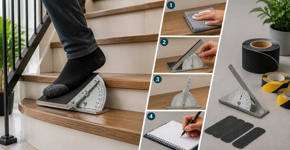 Test Stair Tread Slip Resistance at Home: Easy DIY Guide