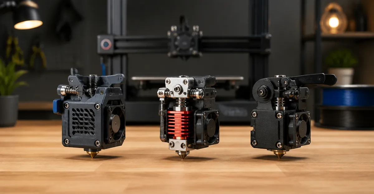Best 3D Printer Extruder Upgrades Compared: Elegoo, Micro‑Swiss, and Creality