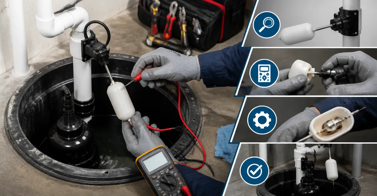 Advanced Diagnostics for Sump Pump Float Switch Failure