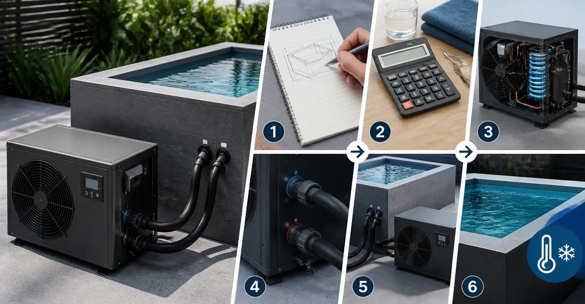 How to Size a Cold Plunge Chiller for 200‑500 Gallon Pools