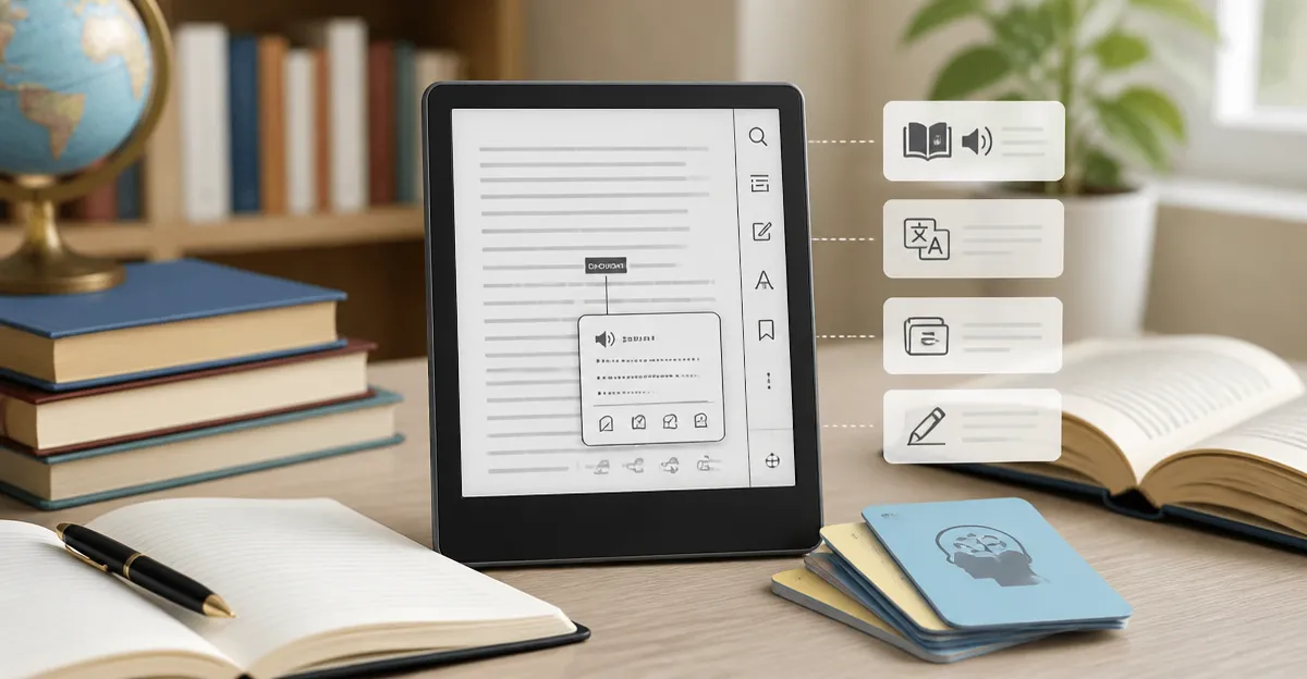 How to Use E-Reader Language Learning Features: Complete Guide
