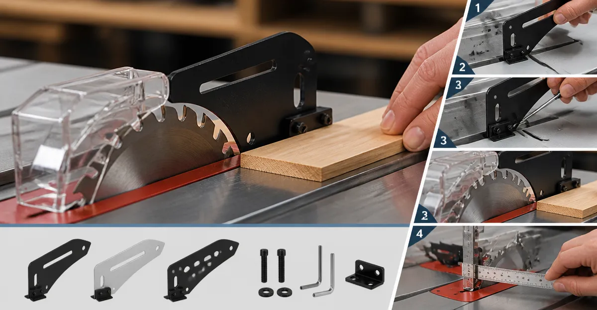 How to Install and Tune a Mini Table Saw Splitter
