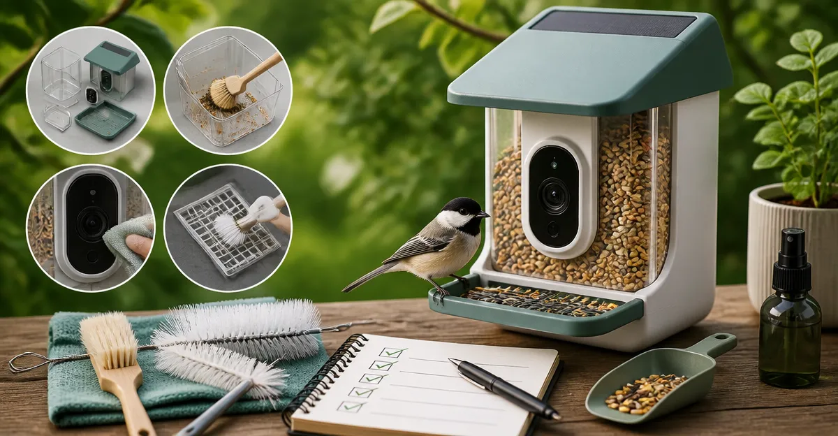 The Ultimate Monthly Maintenance Checklist for Smart Bird Feeders