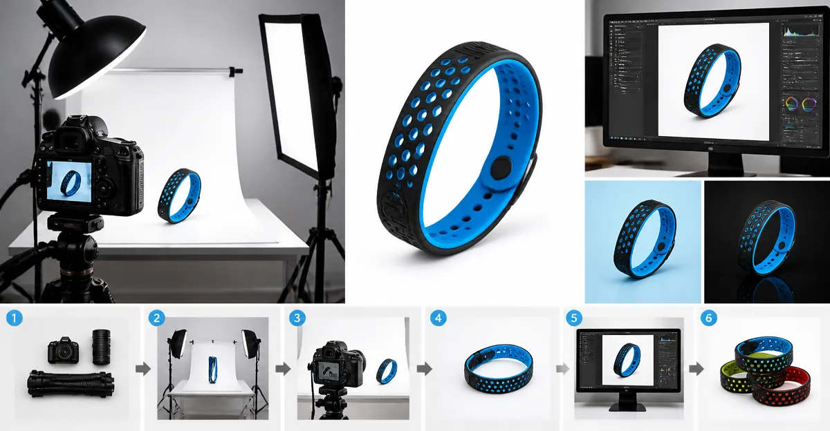 How to Photograph Wristbands for Ecommerce – Step by Step Guide