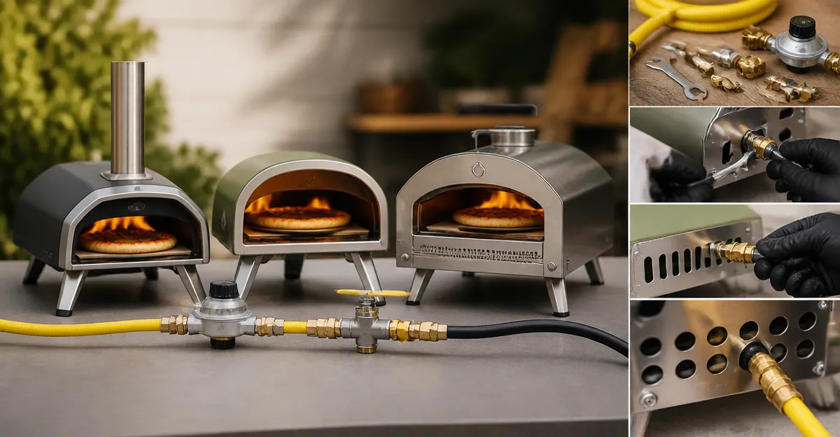 How to Convert a Portable Pizza Oven to Natural Gas