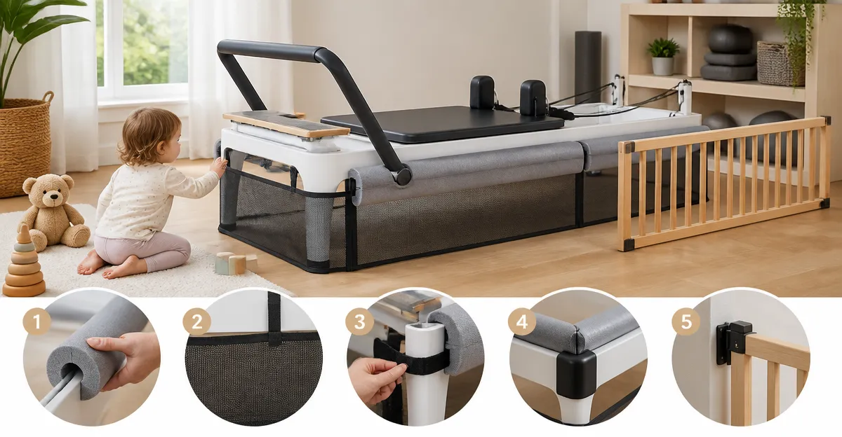 How to Childproof a Pilates Reformer for Toddlers