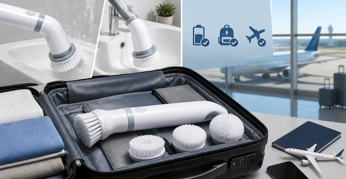 The Ultimate Guide to Traveling with a Battery-Powered Spin Scrubber