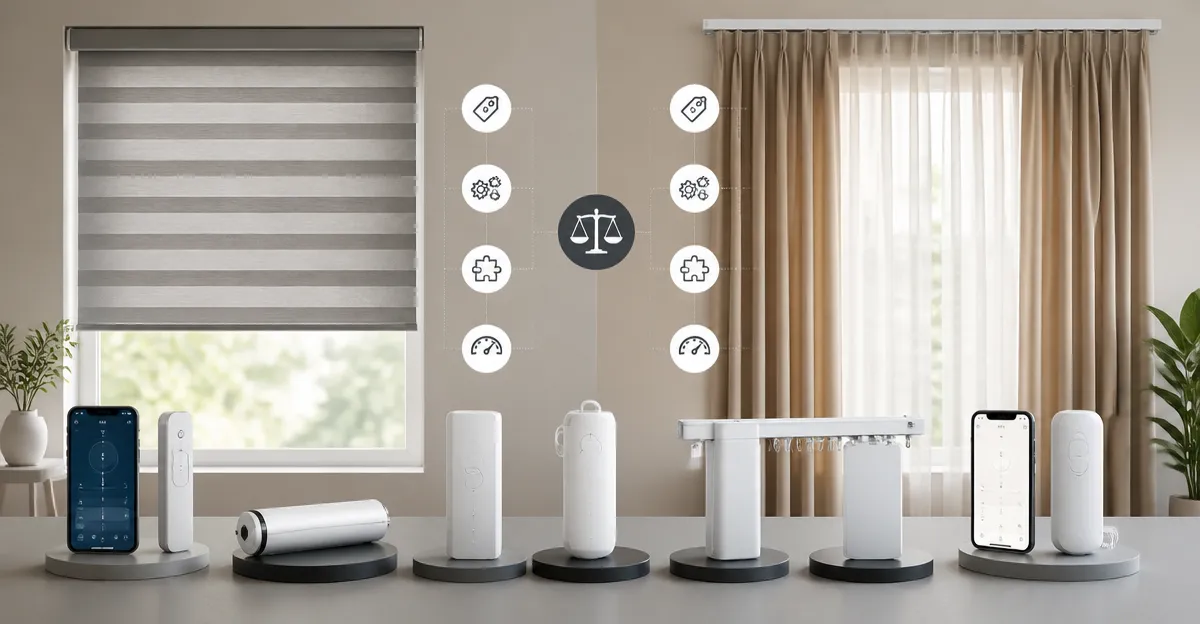 Smart Blind and Curtain Opener Comparison: Features, Price, and Performance
