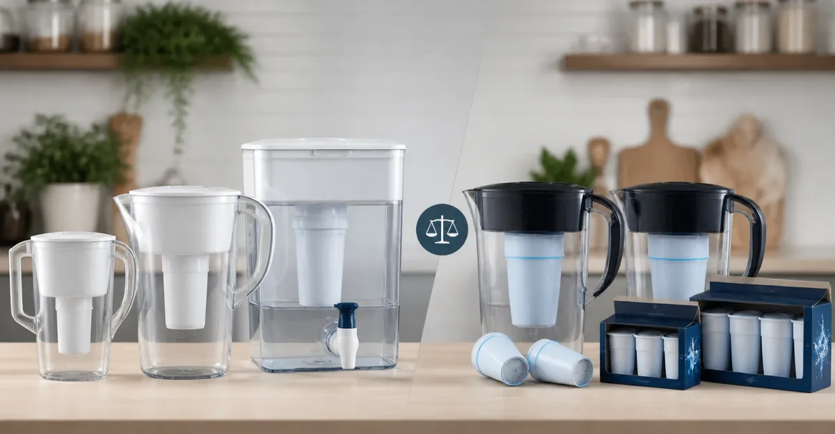 Brita vs ZeroWater: Detailed Comparison of Pitchers, Dispenser, and Replacement Filters