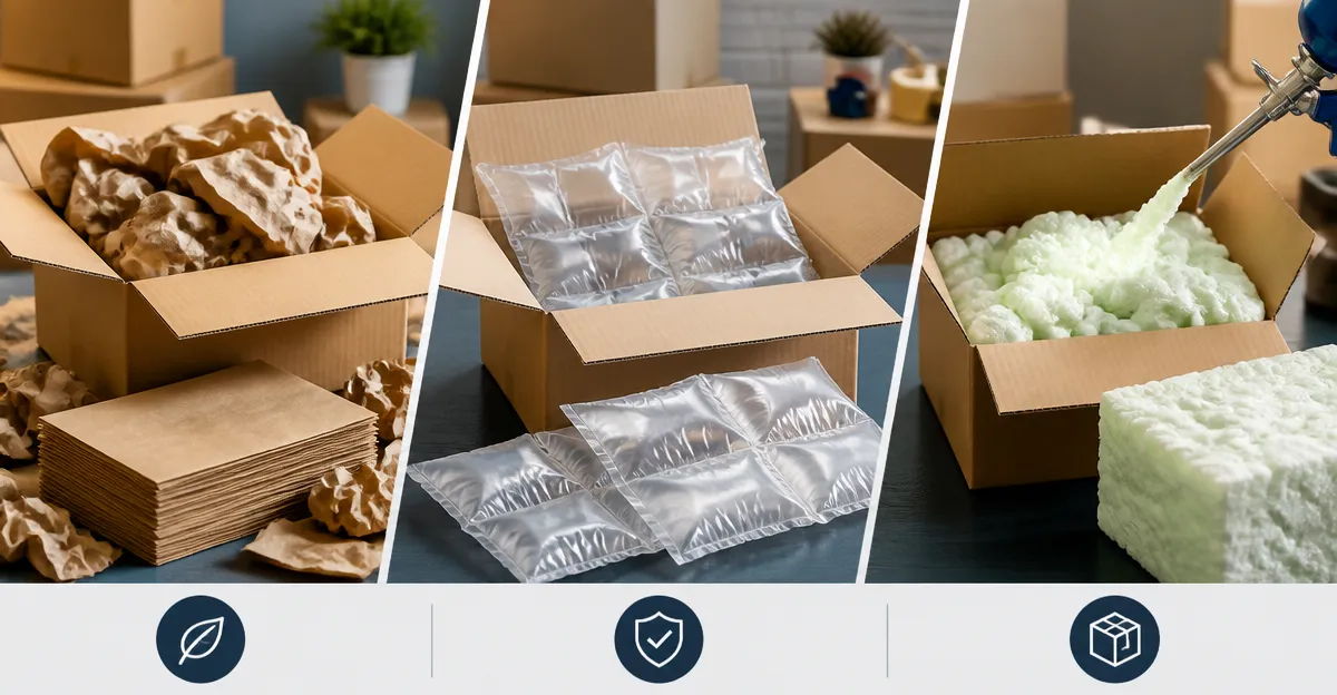 Packing Paper vs Air Pillows: Detailed Comparison for Moving and Shipping