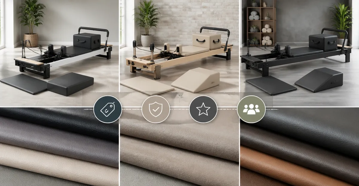 Pilates Reformer Accessories Comparison: Mats, Wedges, and Boxes