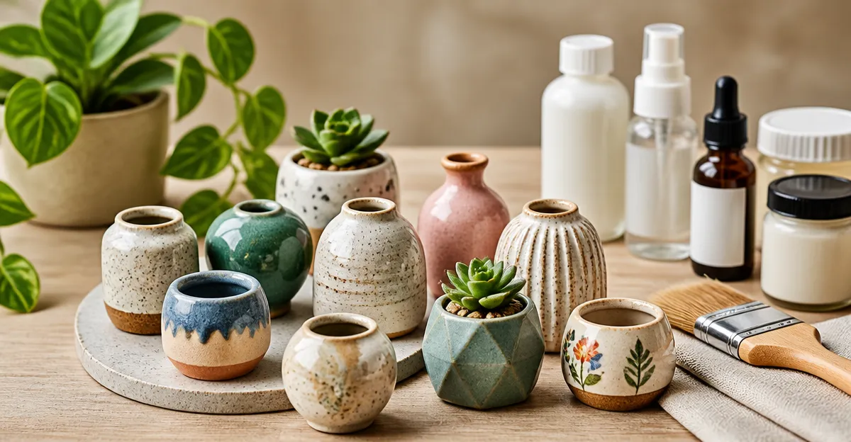 10 Best Sealants for Decorative Mini Pottery