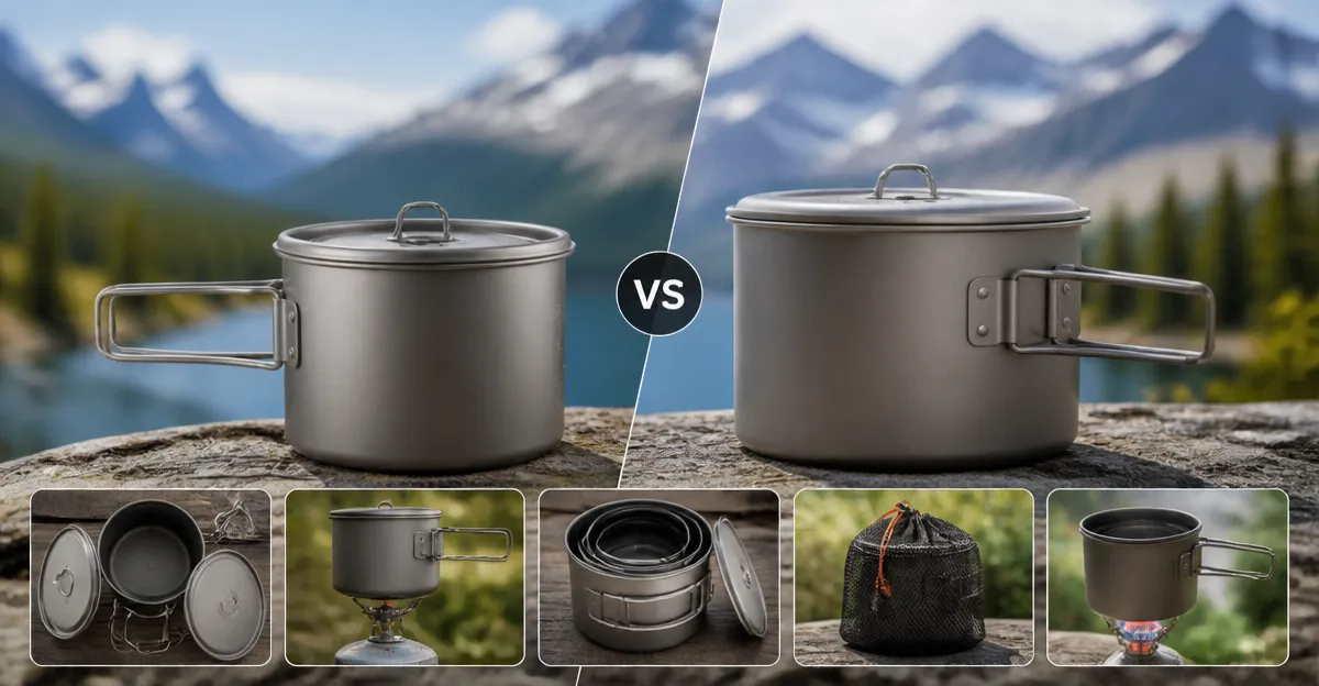 TOAKS vs Kuvik Titanium Camping Pots: In‑Depth 2026 Comparison