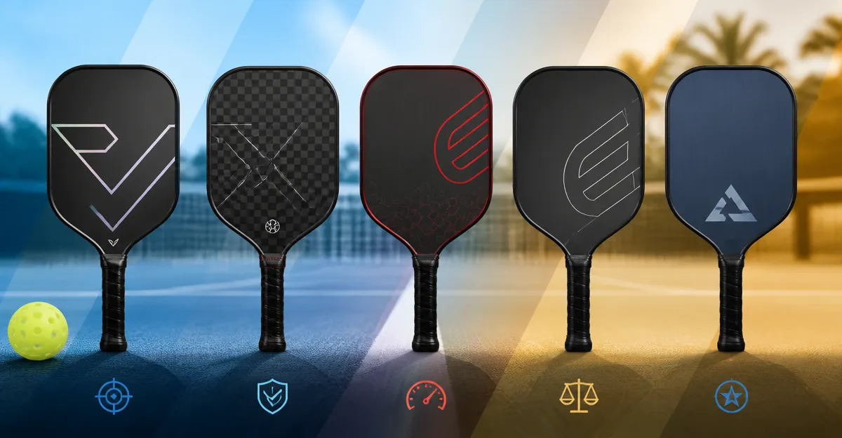 Vatic Pro Prism vs CRBN X Series vs Engage Pursuit Pro vs JOOLA Pro IV Pickleball Paddles – In‑Depth Comparison