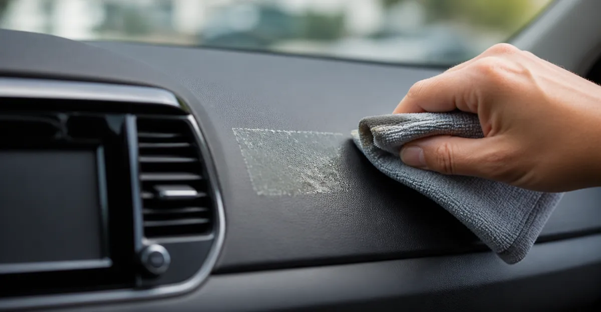 How to Remove Sticker Residue from a Car Dashboard
