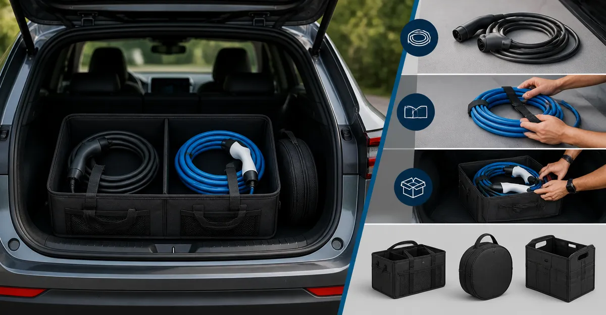 How to Organize EV Charging Cables: Best Trunk Organizers Compared