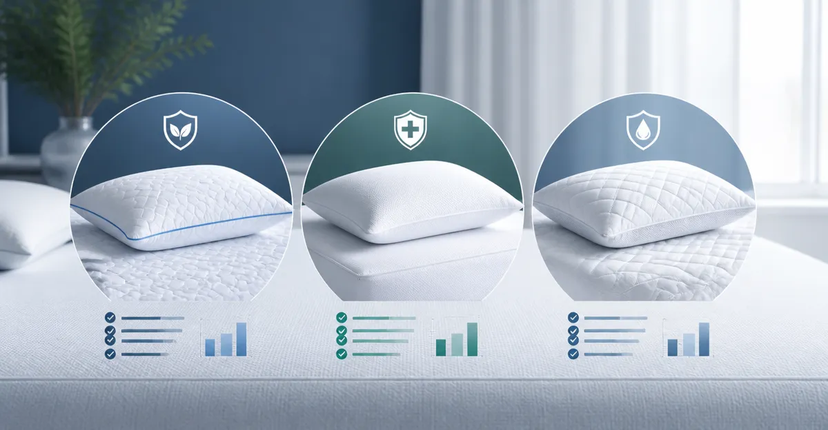 AllerEase vs Hospitology vs Utopia Bedding: Pillow & Mattress Protector Comparison