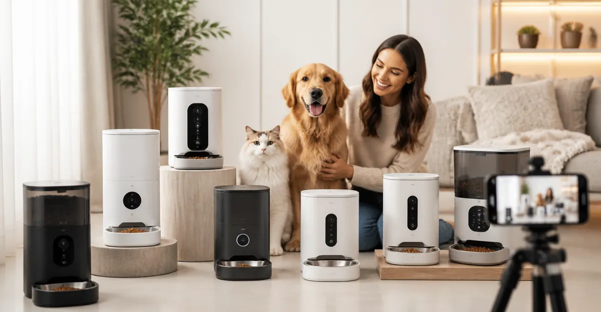 Top 12 Best Smart Feeders for Pet Influencers in 2026