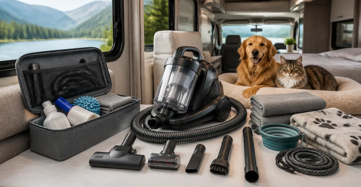 How to Pack a Vacuum for RV Travel with Pets