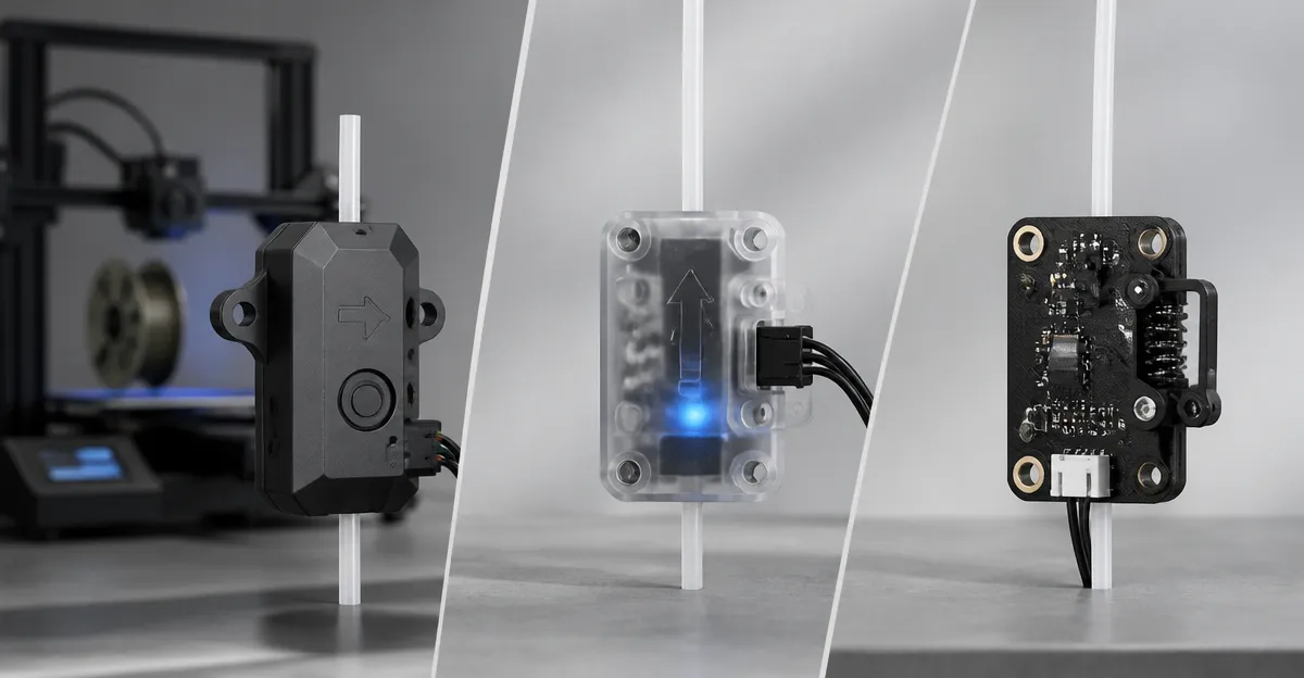 Creality vs Elegoo vs BIGTREETECH Filament Sensors – Detailed Comparison