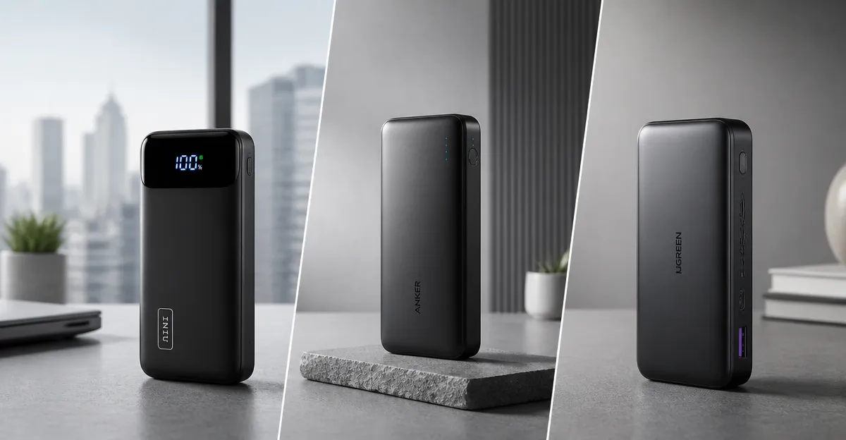 INIU vs Anker vs UGREEN Power Banks: 2026 Comprehensive Comparison