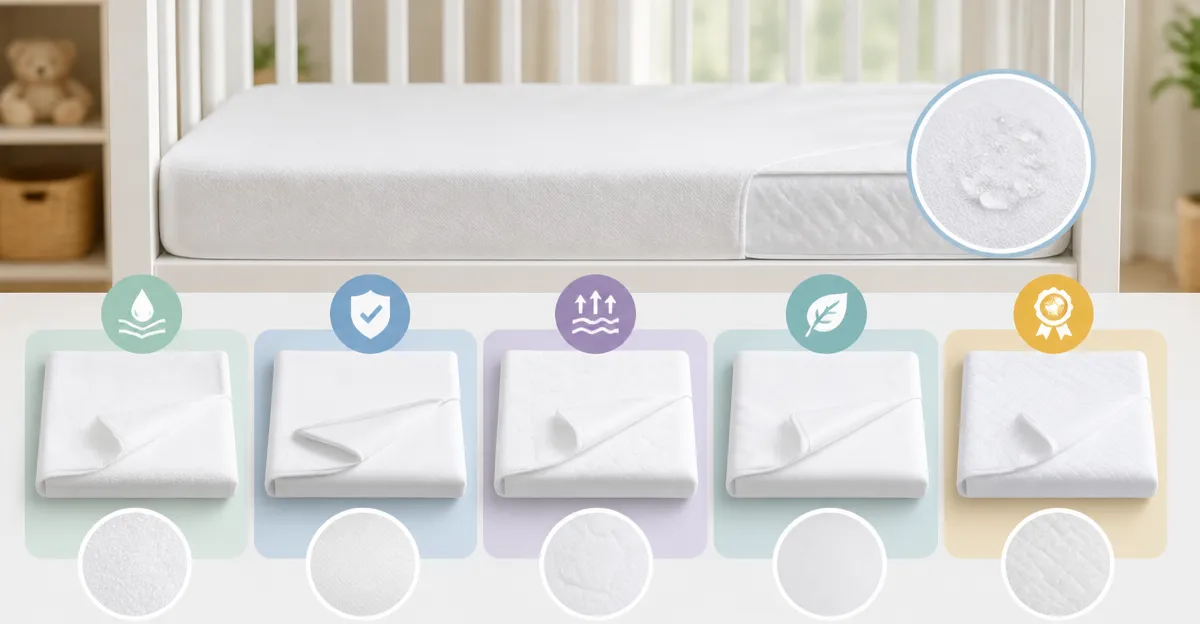 Waterproof Crib Mattress Protectors: Detailed Comparison of Top Five Options