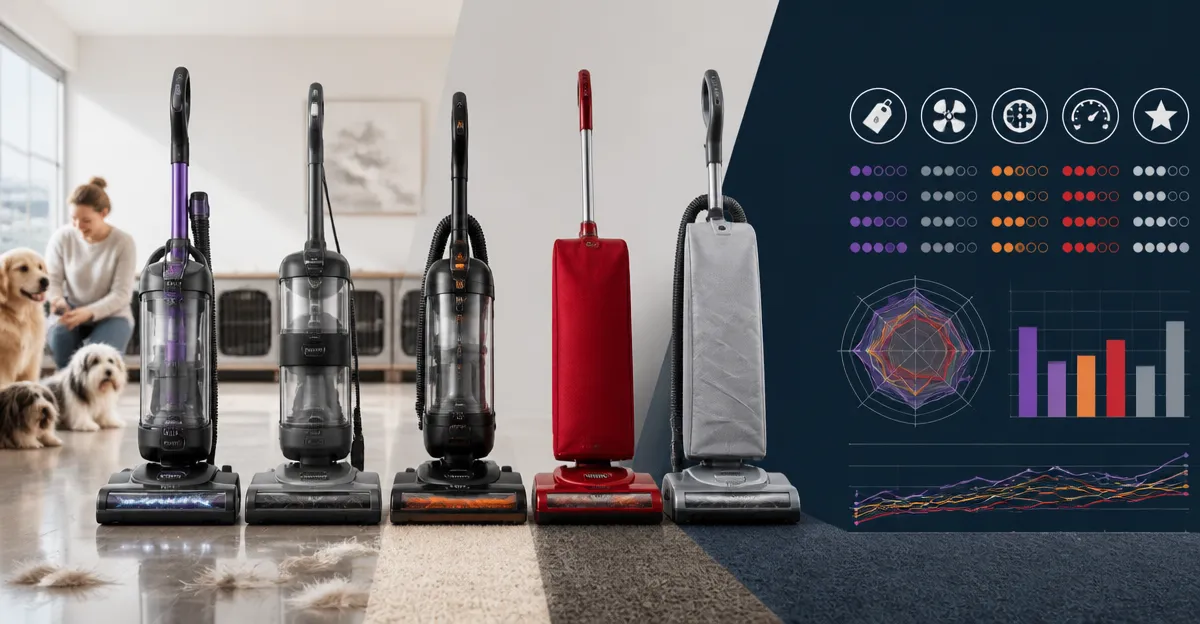 Shark vs Hoover vs Amazon Basics vs Sanitaire vs Oreck: In‑Depth Vacuum Comparison