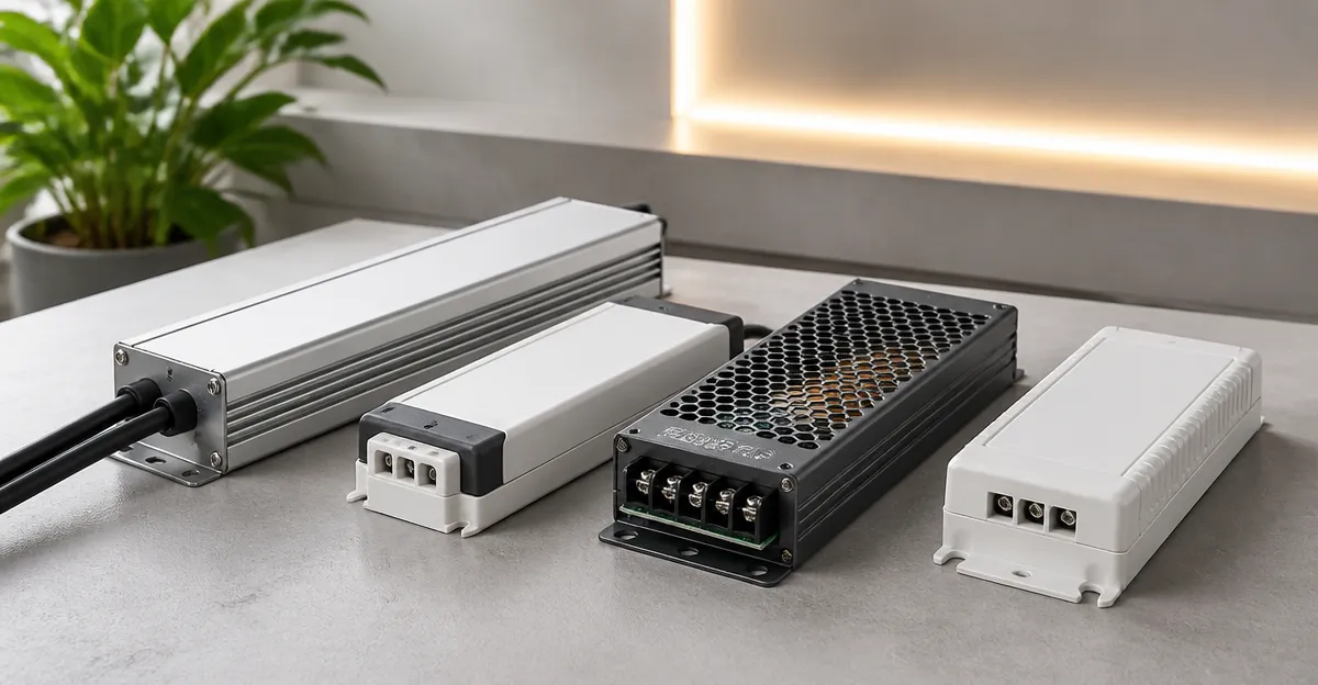 60W 24V LED Drivers and Power Supplies: Detailed Comparison