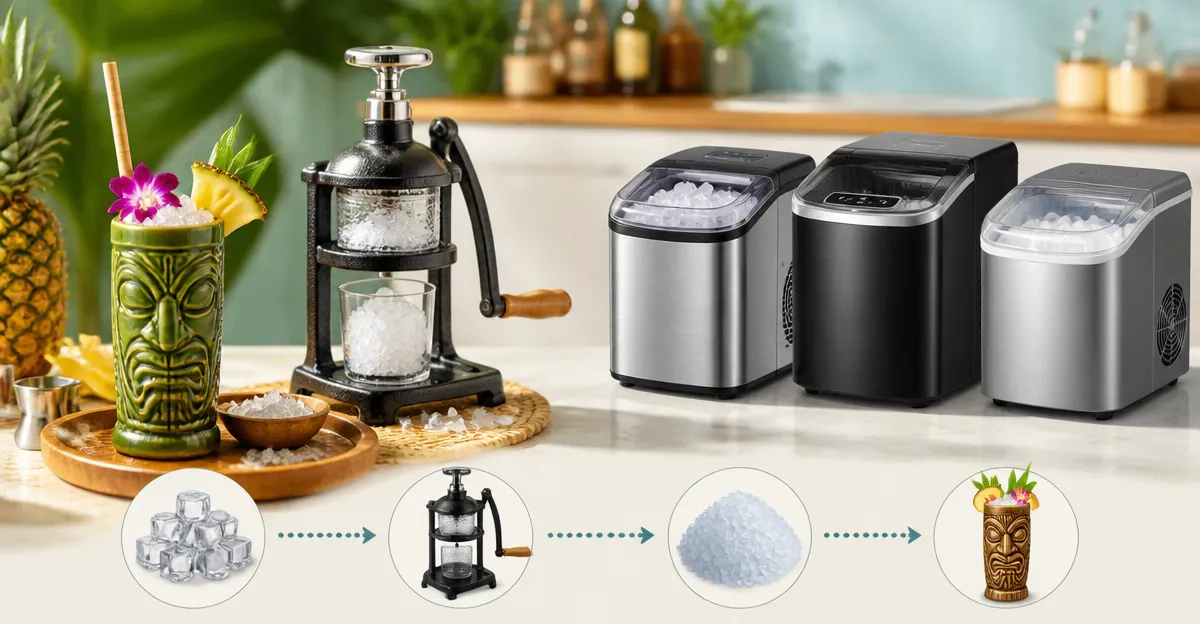 How to Choose the Best Ice Maker for Tiki Cocktails