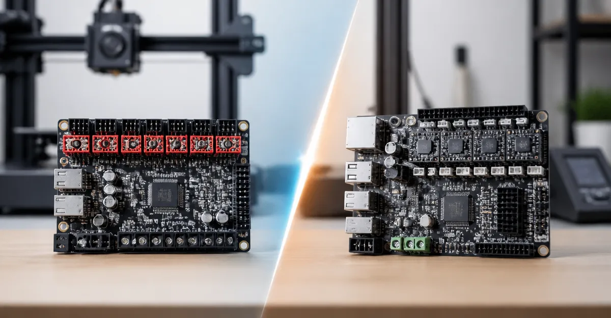 BIGTREETECH vs Creality Silent Boards: Detailed 3D Printer Control Board Comparison