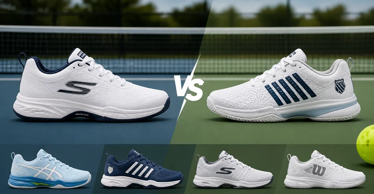 Skechers Viper Court Pro vs K‑Swiss Ultrashot Light – Pickleball Shoe Comparison 2024