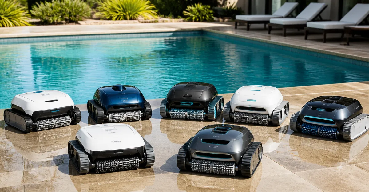 7 Best Cordless Robotic Pool Cleaners for Algae Removal