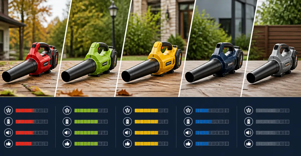 Cordless Leaf Blower Comparison: Power, Price, and Performance