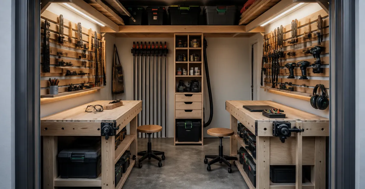 Ultimate Guide to a Space‑Saving 6x8 Micro‑Shop for Two Woodworkers