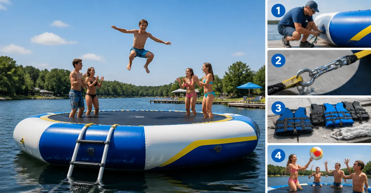 How to Host the Ultimate Water Trampoline Party