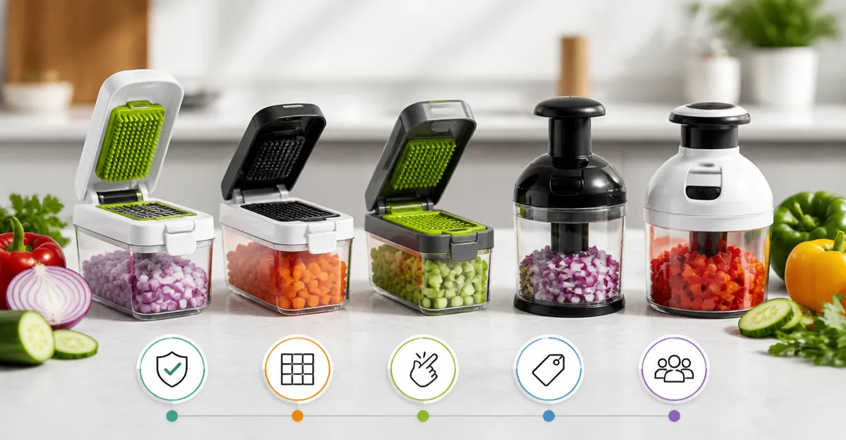 Top 5 Vegetable Choppers Compared – Features, Price, and Best Picks