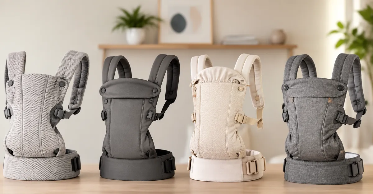Baby Carrier Comparison: BabyBjörn, DINICTIS, GROWNSY & YESYBC