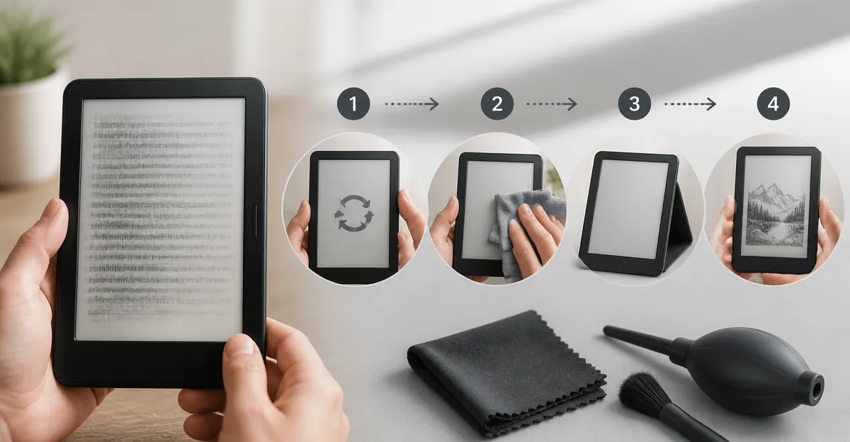 How to Fix E-Ink Ghosting on Your Pocket E-Reader